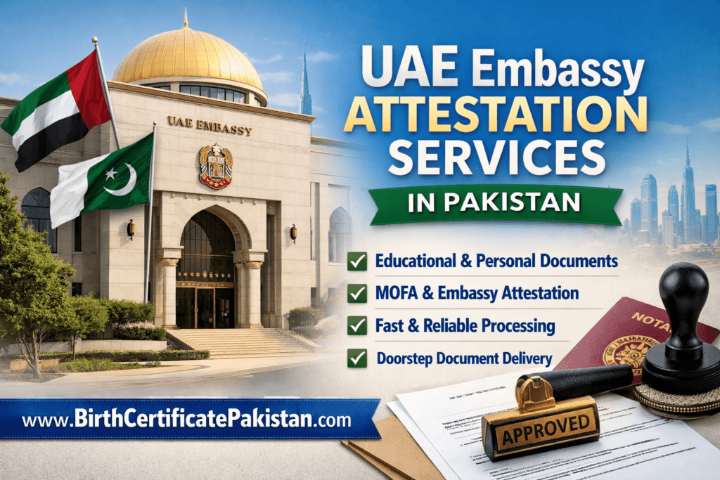 uae embassy attestation pakistan