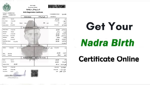 NADRA Birth Certificate Requirements Pakistan 2026